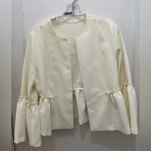 Fashion Nova Open Front Jacket